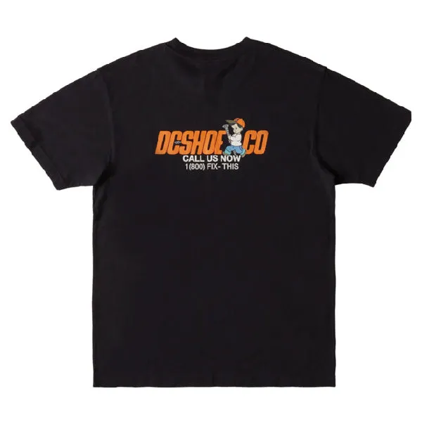 Camiseta DC Shoes Fixer Upper Black