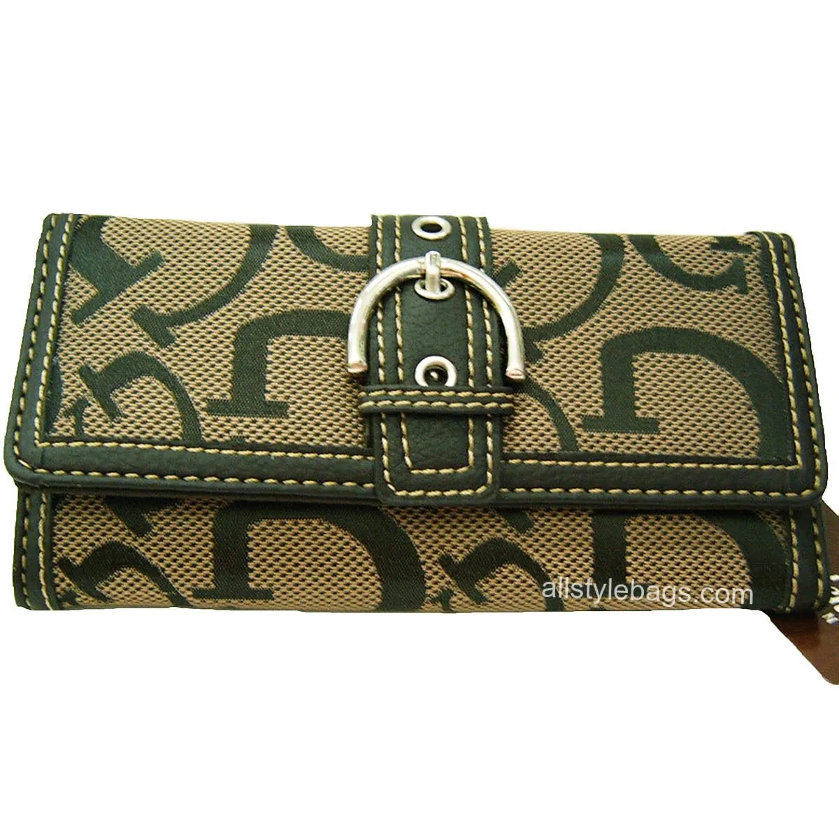 canvas signature L checkbook Belt buckle designer inspired woman MW