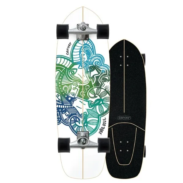 Carver 30.75" Yago Skinny Goat Surfskate Complete 2021 Cx