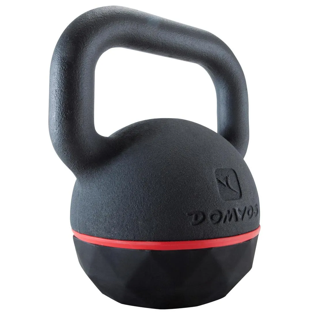 Cast Iron Kettlebell with Rubber Base 20 kg