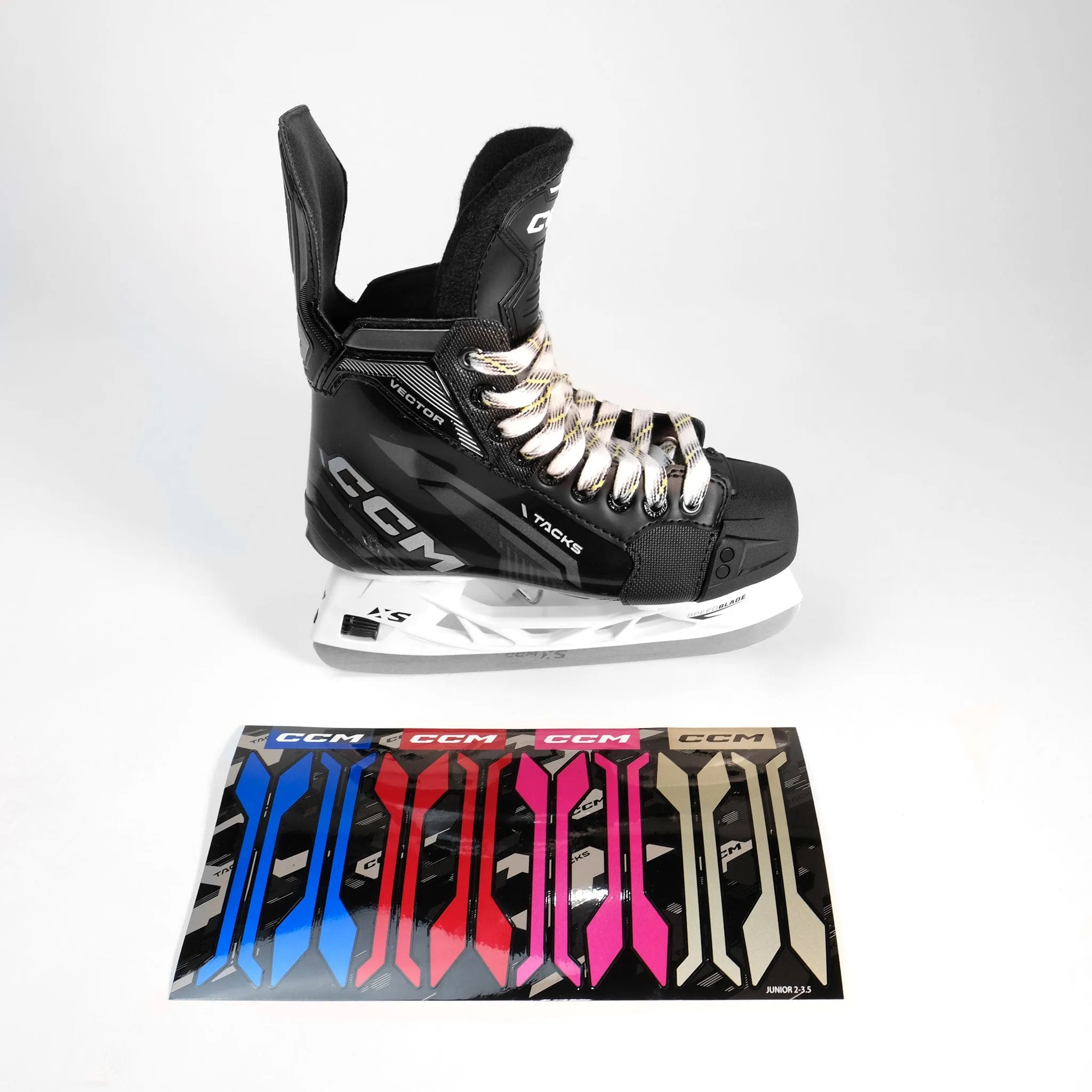 CCM Tacks Vector Junior Hockey Skates - 2022
