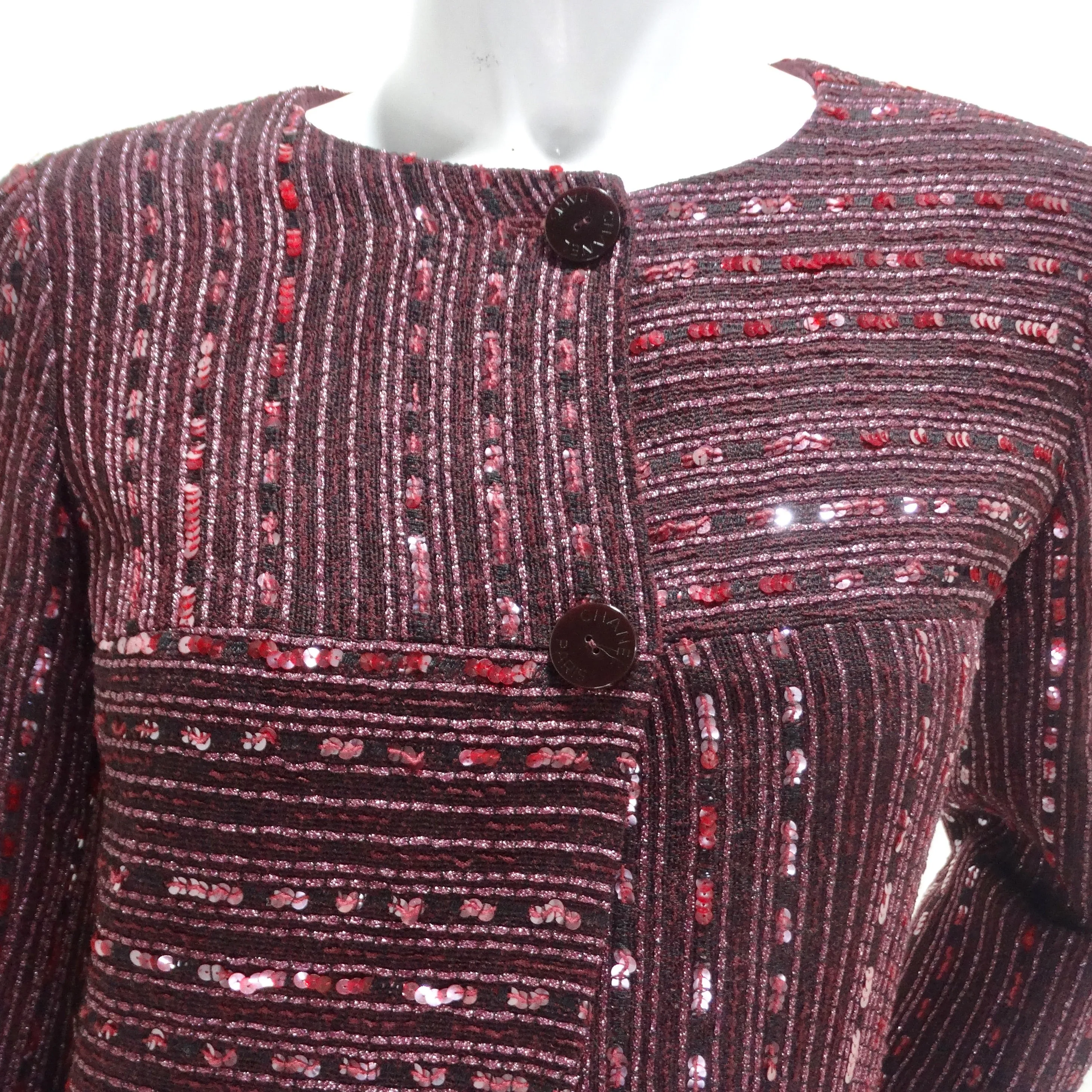Chanel Cruise 2000 Sequin Evening Jacket