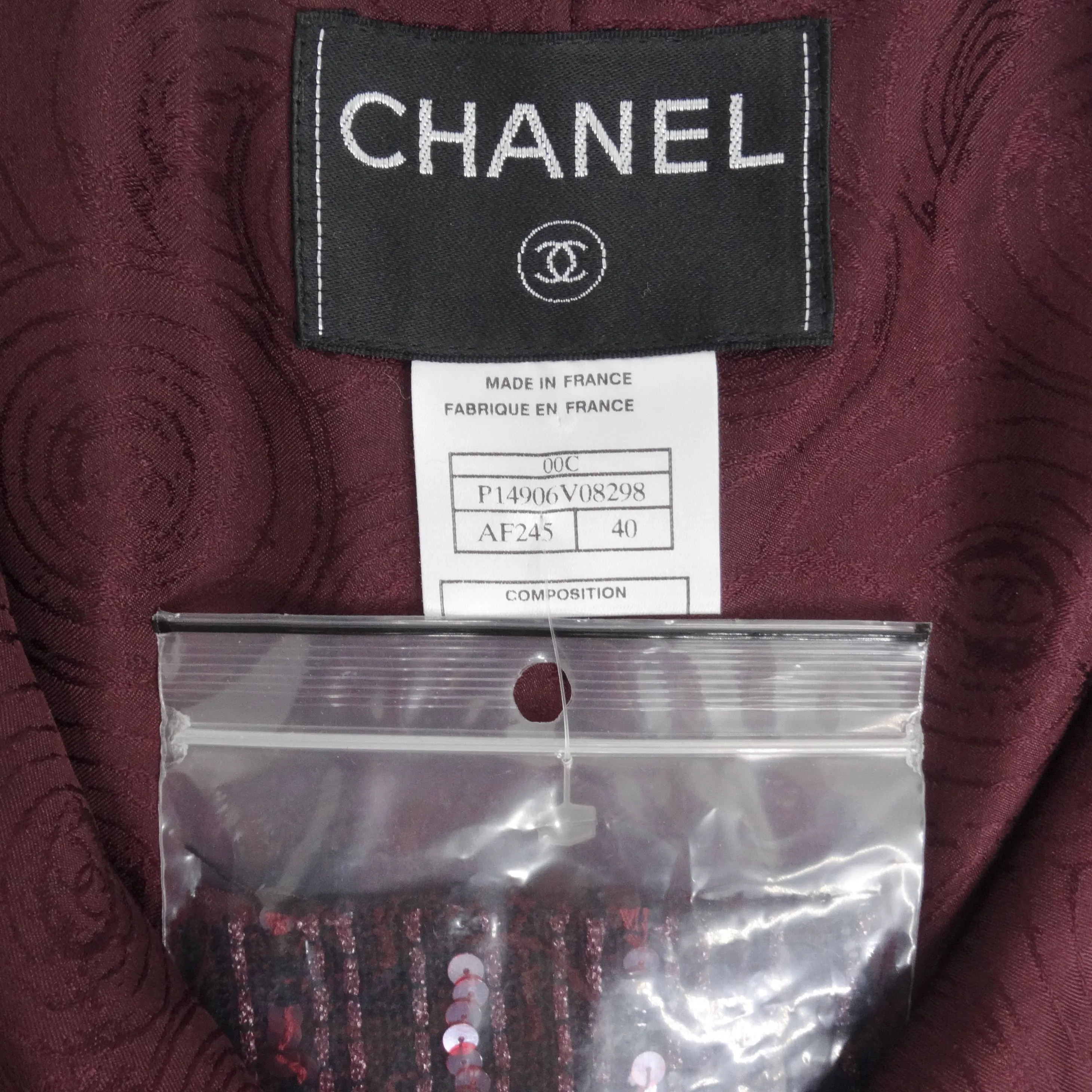 Chanel Cruise 2000 Sequin Evening Jacket