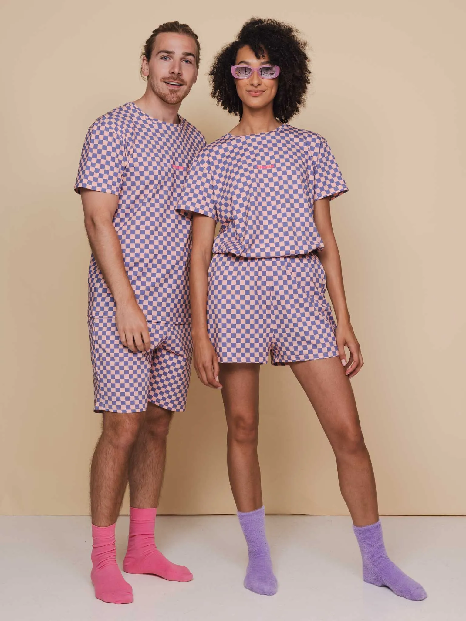 Check T-shirt Unisex
