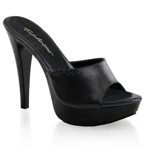 COCKTAIL-501L  Black Leather/Black