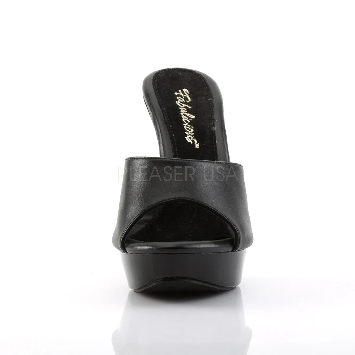 COCKTAIL-501L  Black Leather/Black