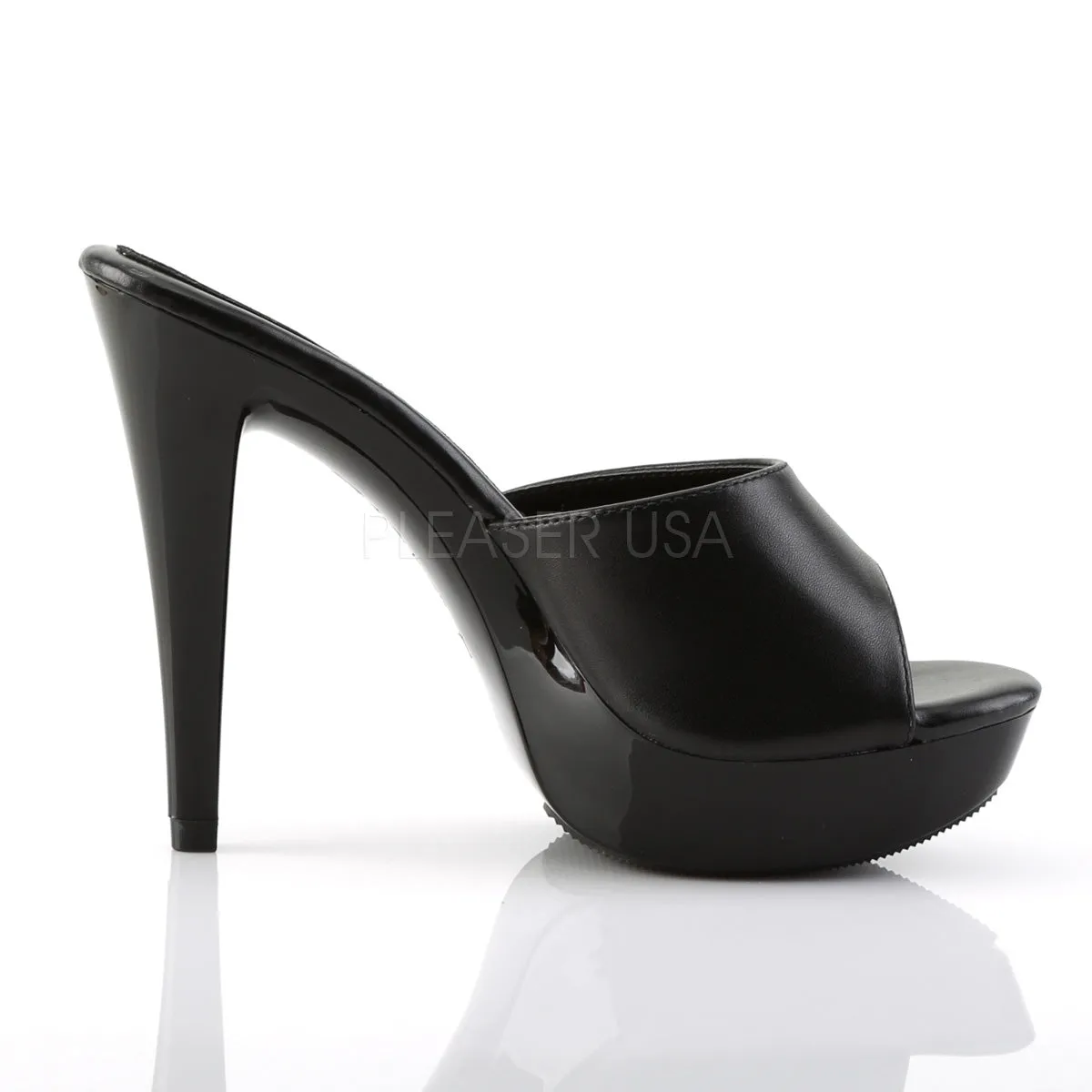 COCKTAIL-501L  Black Leather/Black