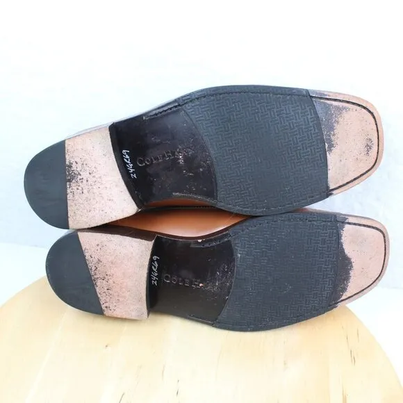Cole Haan Leather Loafer Mens Size 10 Brown Slip On Shoe City Dress Casual