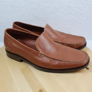 Cole Haan Leather Loafer Mens Size 10 Brown Slip On Shoe City Dress Casual