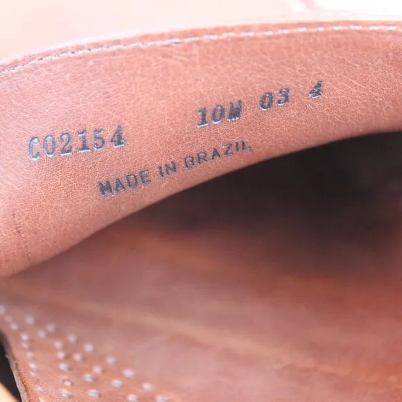 Cole Haan Leather Loafer Mens Size 10 Brown Slip On Shoe City Dress Casual