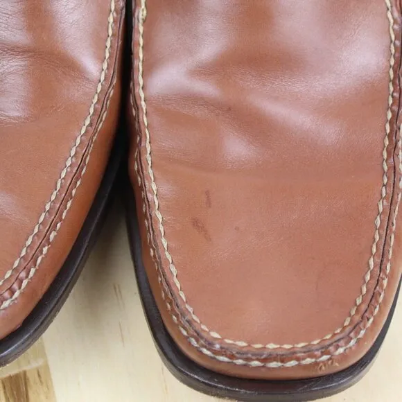 Cole Haan Leather Loafer Mens Size 10 Brown Slip On Shoe City Dress Casual