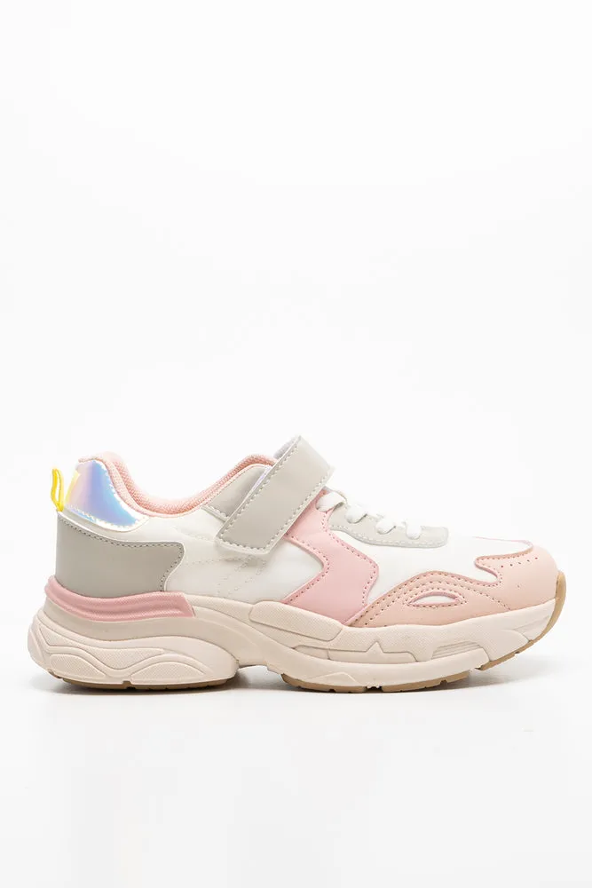 Colourblock Trainer Natural