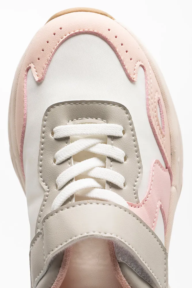 Colourblock Trainer Natural
