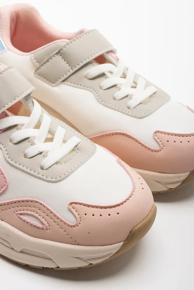 Colourblock Trainer Natural