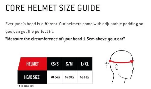 Core Action Sports Helmet Purple