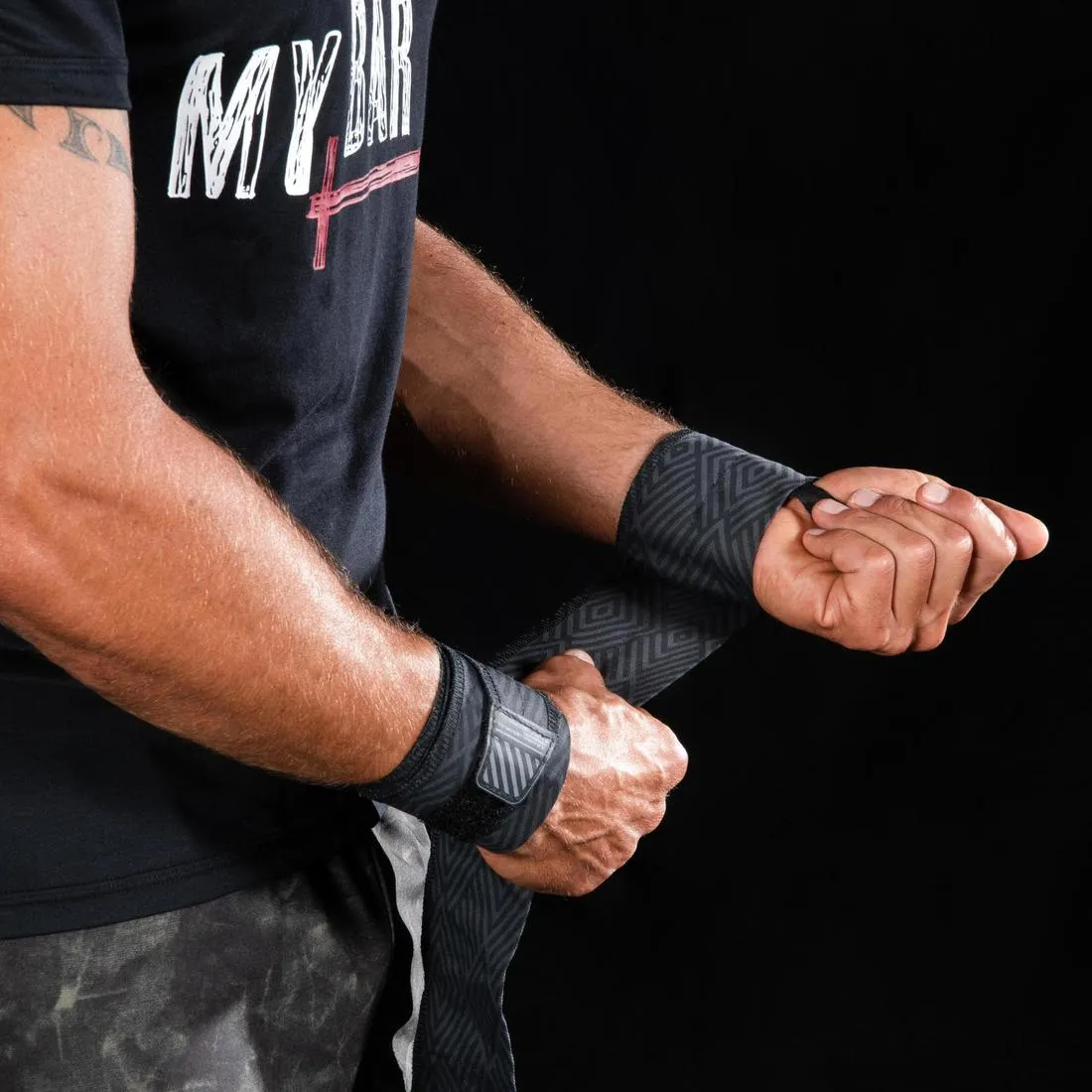 Cross Training Wrist Wraps - Blue