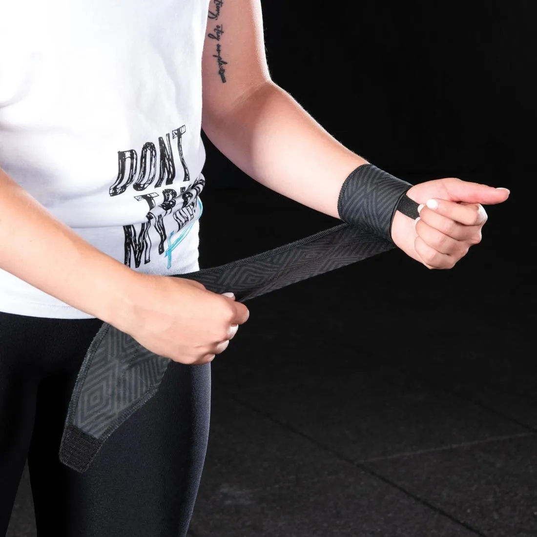 Cross Training Wrist Wraps - Blue