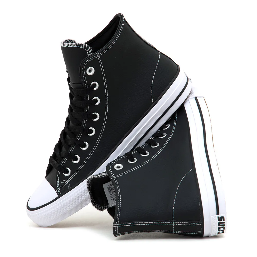 CTAS Pro Hi Leather (Black / White / Black) (S )