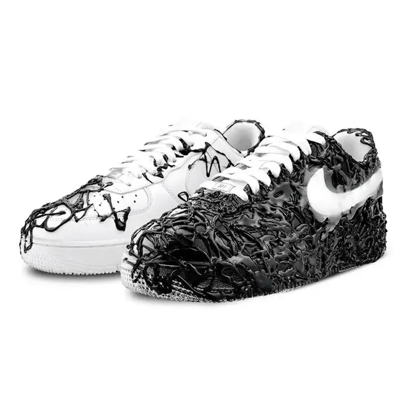 Custom Nike Air Force 1 Skateboarding Sneakers