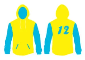 CUSTOM TEMPLATE DESIGNS - Hoodie 008
