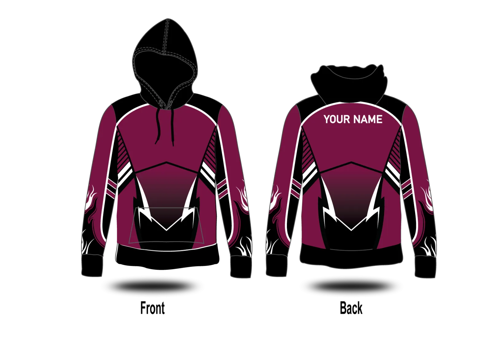 CUSTOM TEMPLATE DESIGNS - Hoodie 227