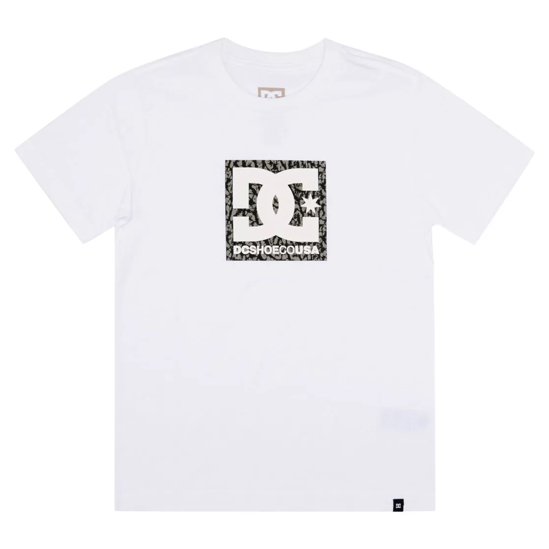 DCSQUARSTARFILL Kids TEES WHITE ELEPHANT