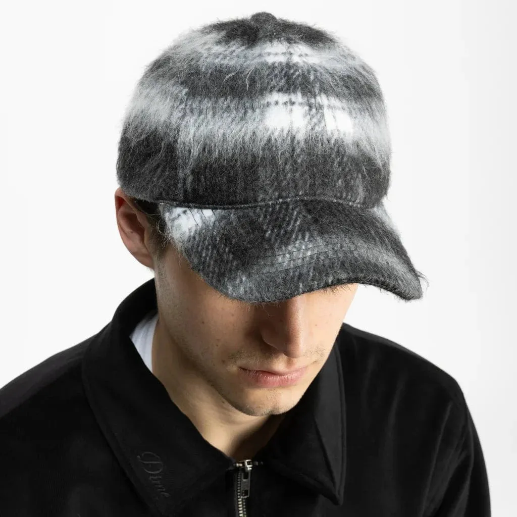 Dime MTL Shaggy Low Pro Cap Black Plaid