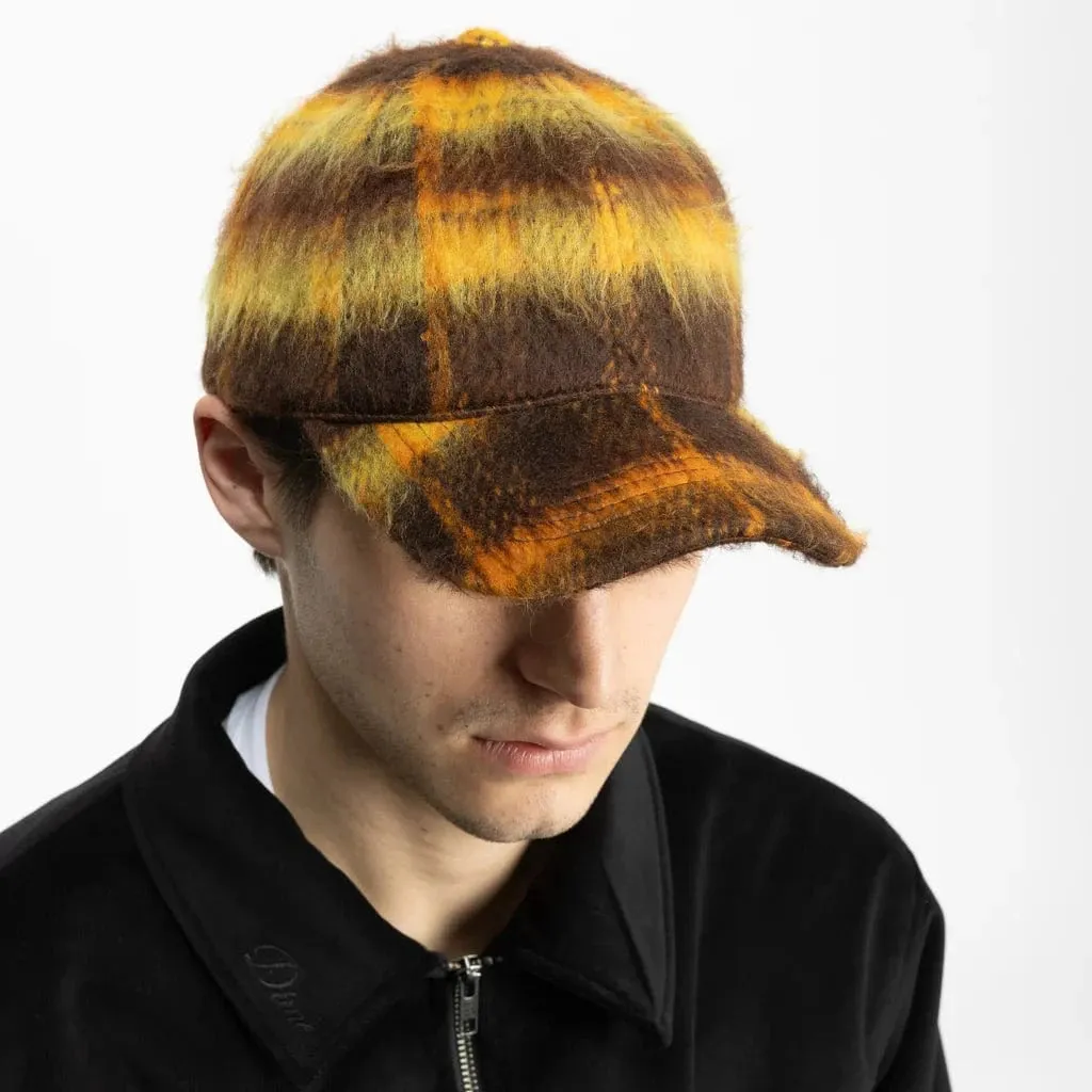 Dime MTL Shaggy Low Pro Cap Yellow Plaid