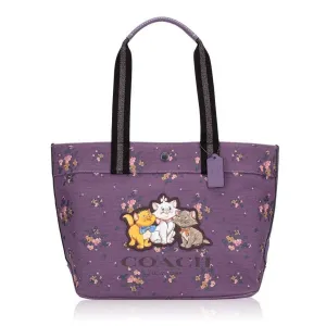 Disney Aristocats Rose Bouquet Canvas Tote