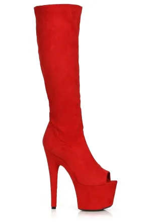Ellie 709-NATASHA 7" Microfiber Knee Boot