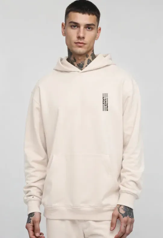 Empulse™ DNA Oversized Hoodie - Ecru