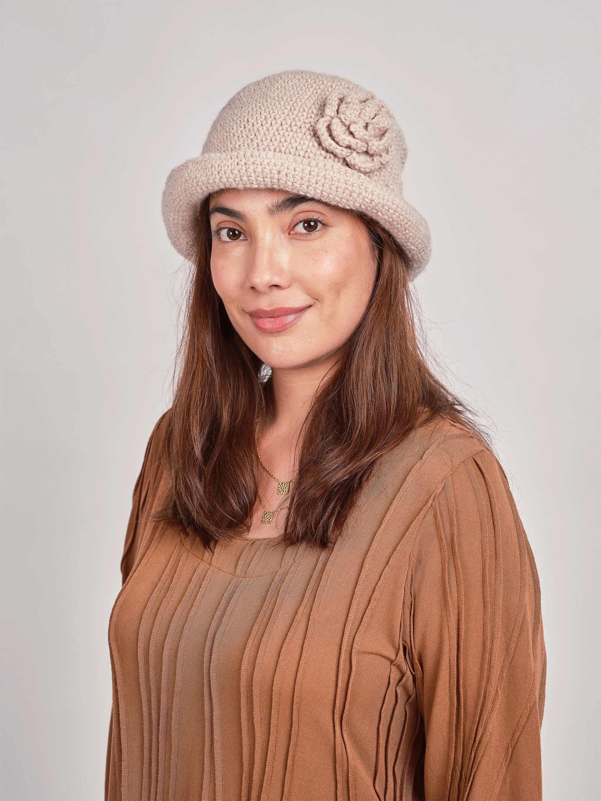 English Rose Beanie.