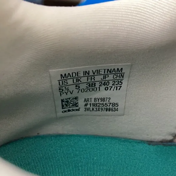 EUC Adidas Big Kids EQT Support Adv Running Shoes
