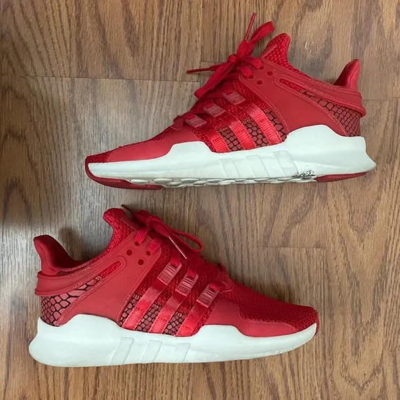 EUC Adidas Big Kids EQT Support Adv Running Shoes