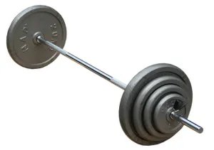 Fitness Mad 6ft Straight Weightlifting Bar