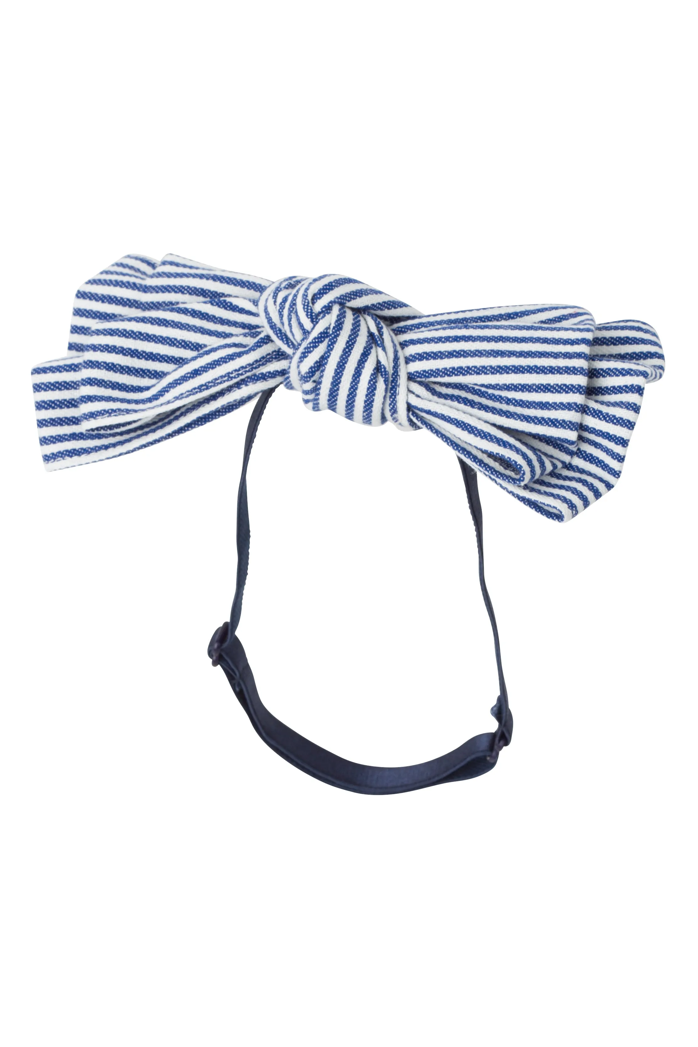 Floppy Denim Wrap - Pinstripe