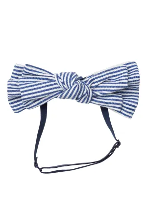 Floppy Denim Wrap - Pinstripe