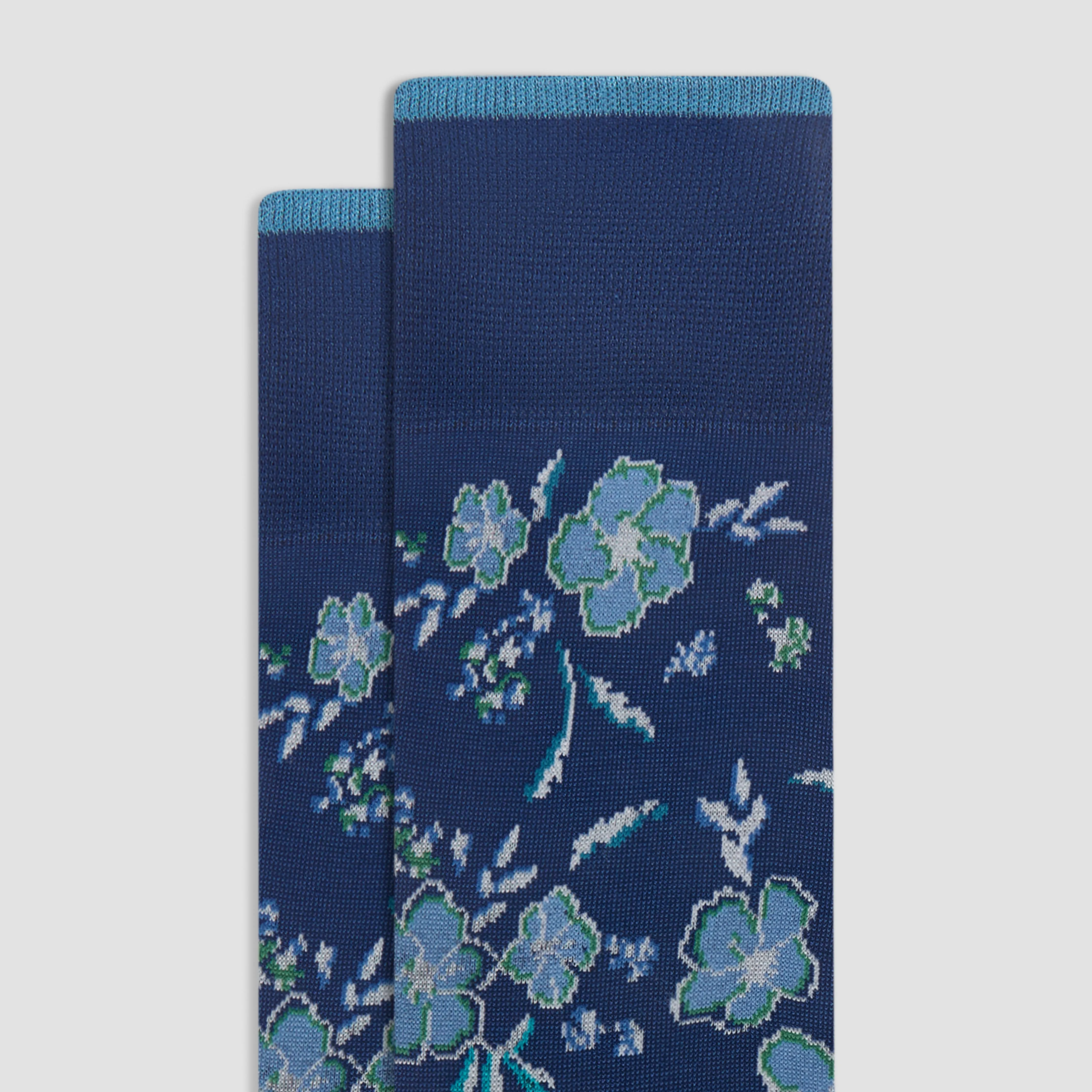 Floral Mid-Calf Socks