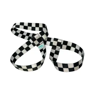 Gear Leash - Checkered Black and White