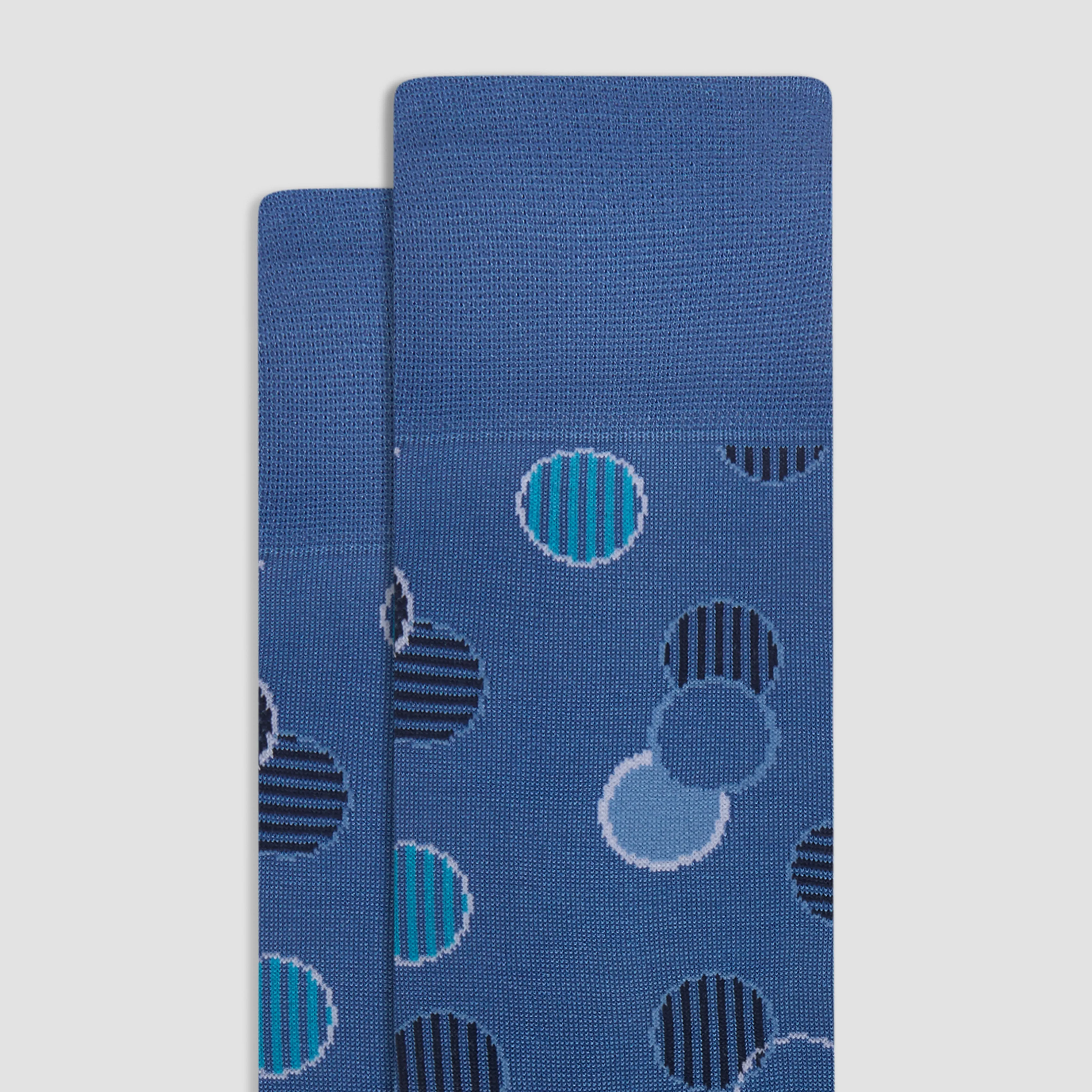 Geometric Mid-Calf Socks