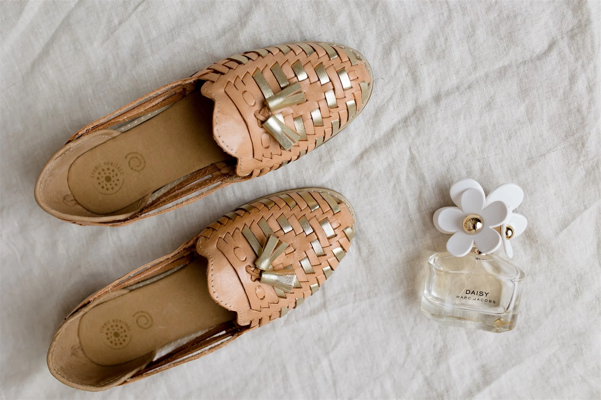 Golden Queen Mexican Leather Huaraches