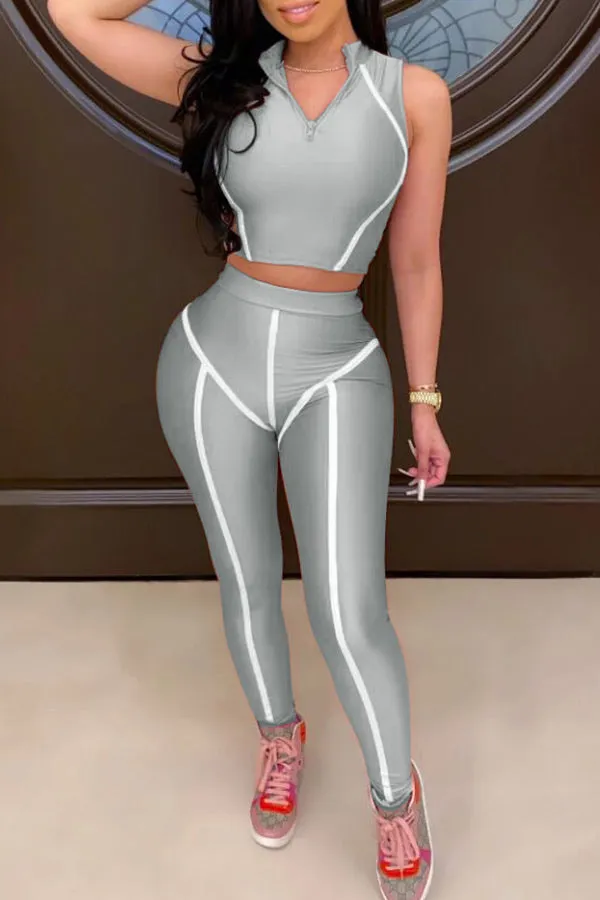 Gray “Auntie” Set