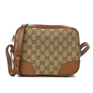 Gucci Canvas Supreme Camera Bag Tobacco