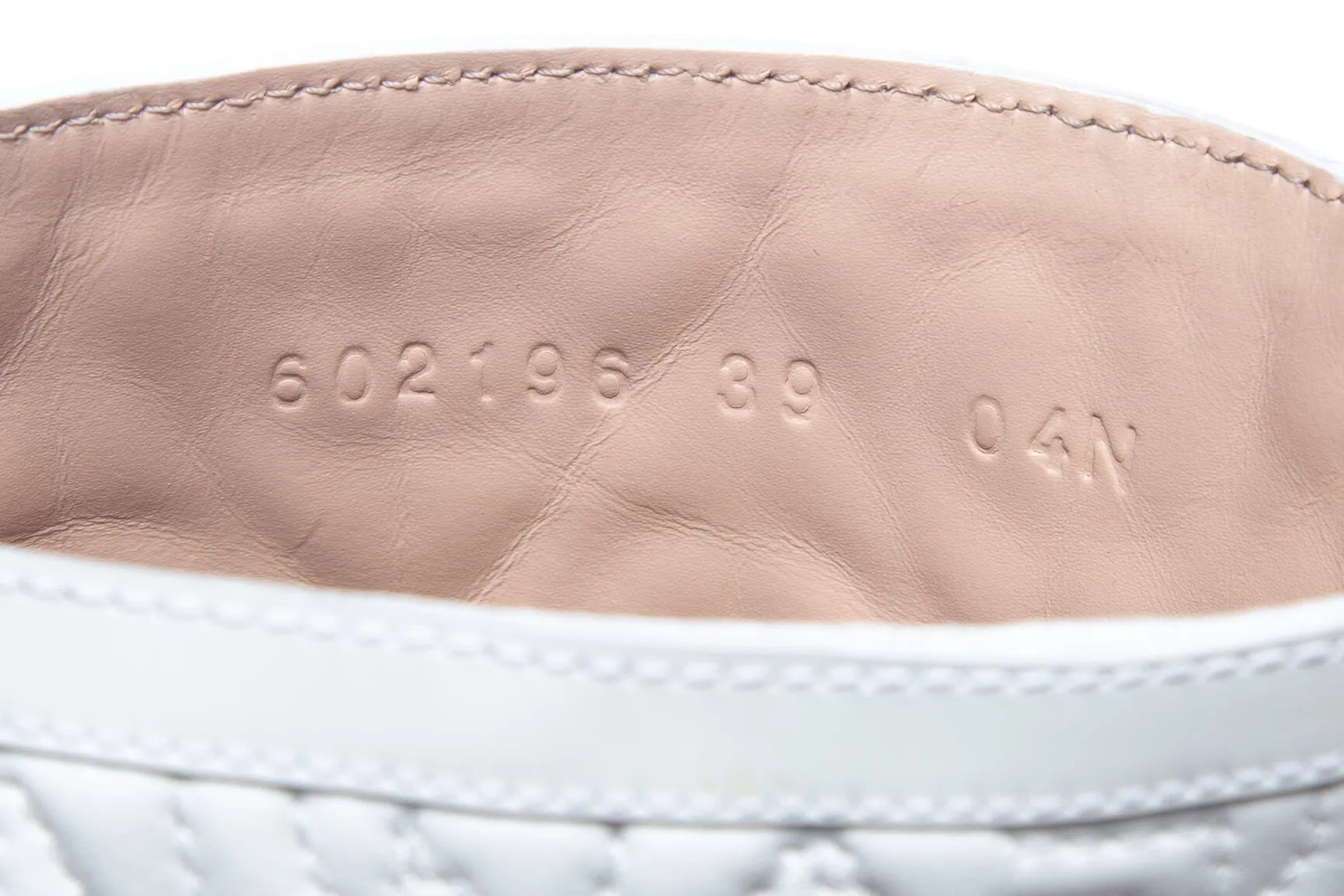 Gucci Cream Platform GG Zip Front Boots SZ 39
