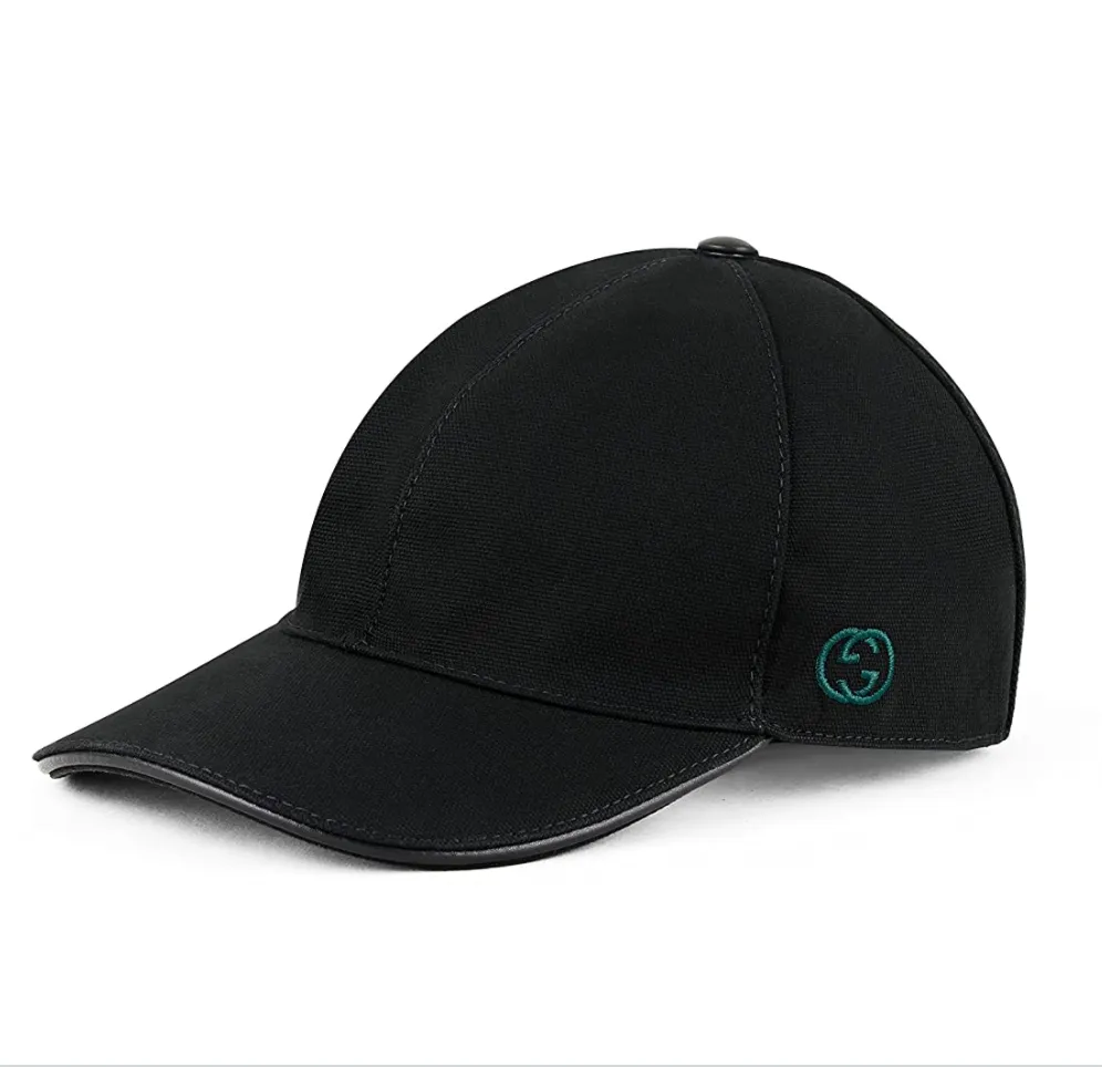 Gucci GG Baseball Hat in Black