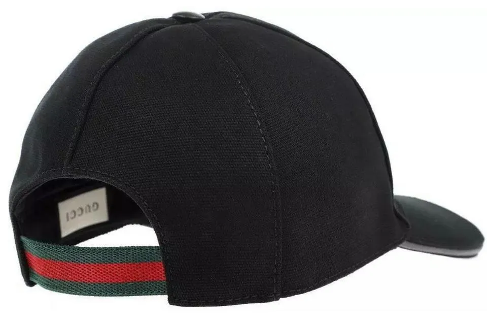 Gucci GG Baseball Hat in Black