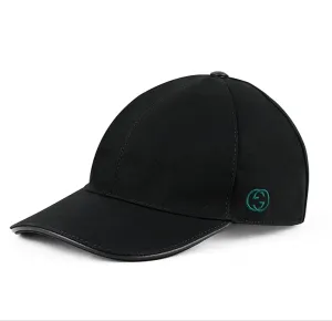 Gucci GG Baseball Hat in Black