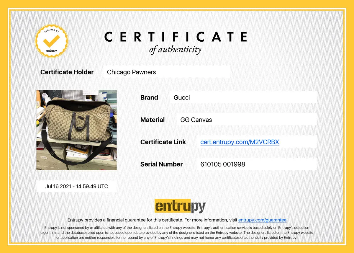 Gucci GG Logo Beige Large Carry-on Duffle