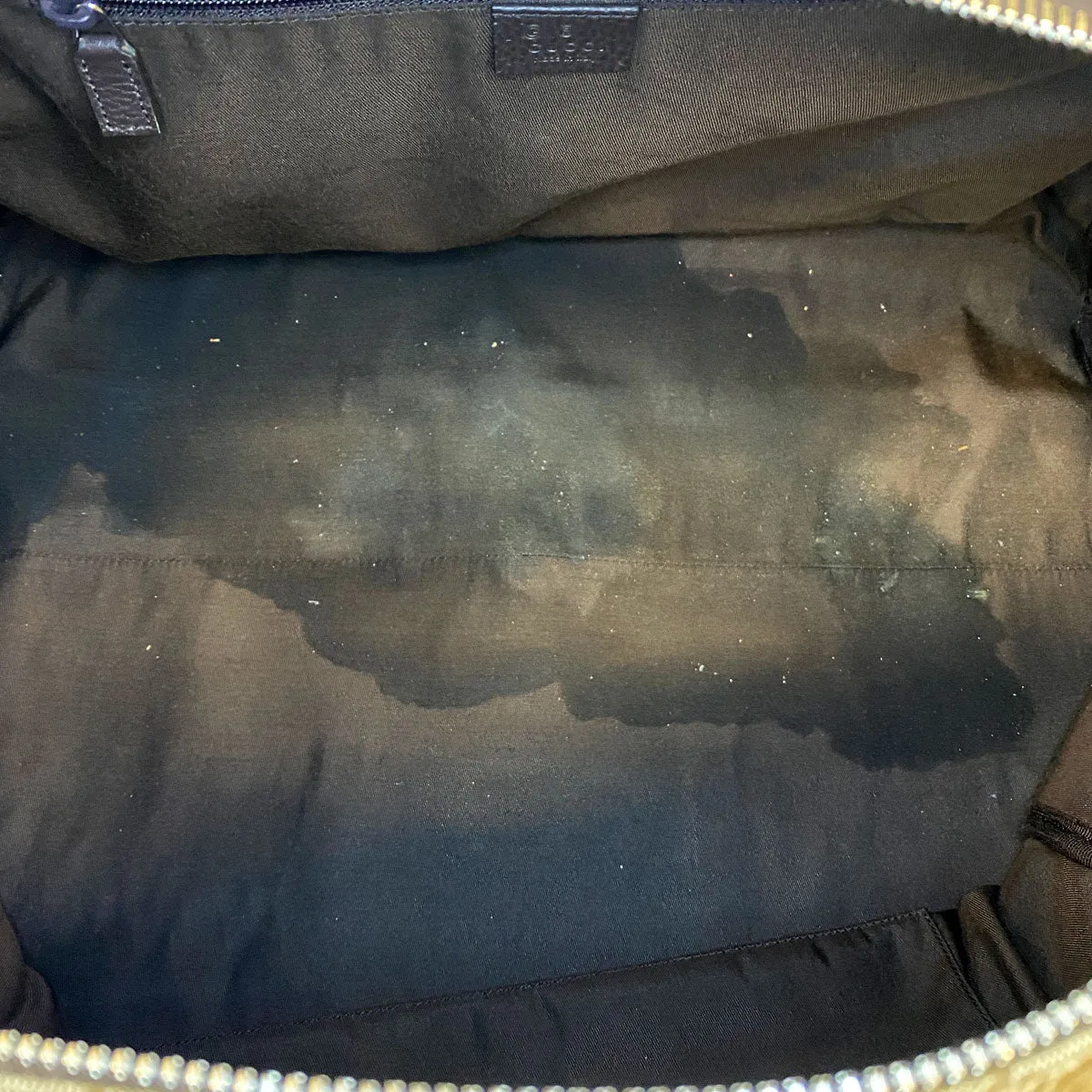 Gucci GG Logo Beige Large Carry-on Duffle
