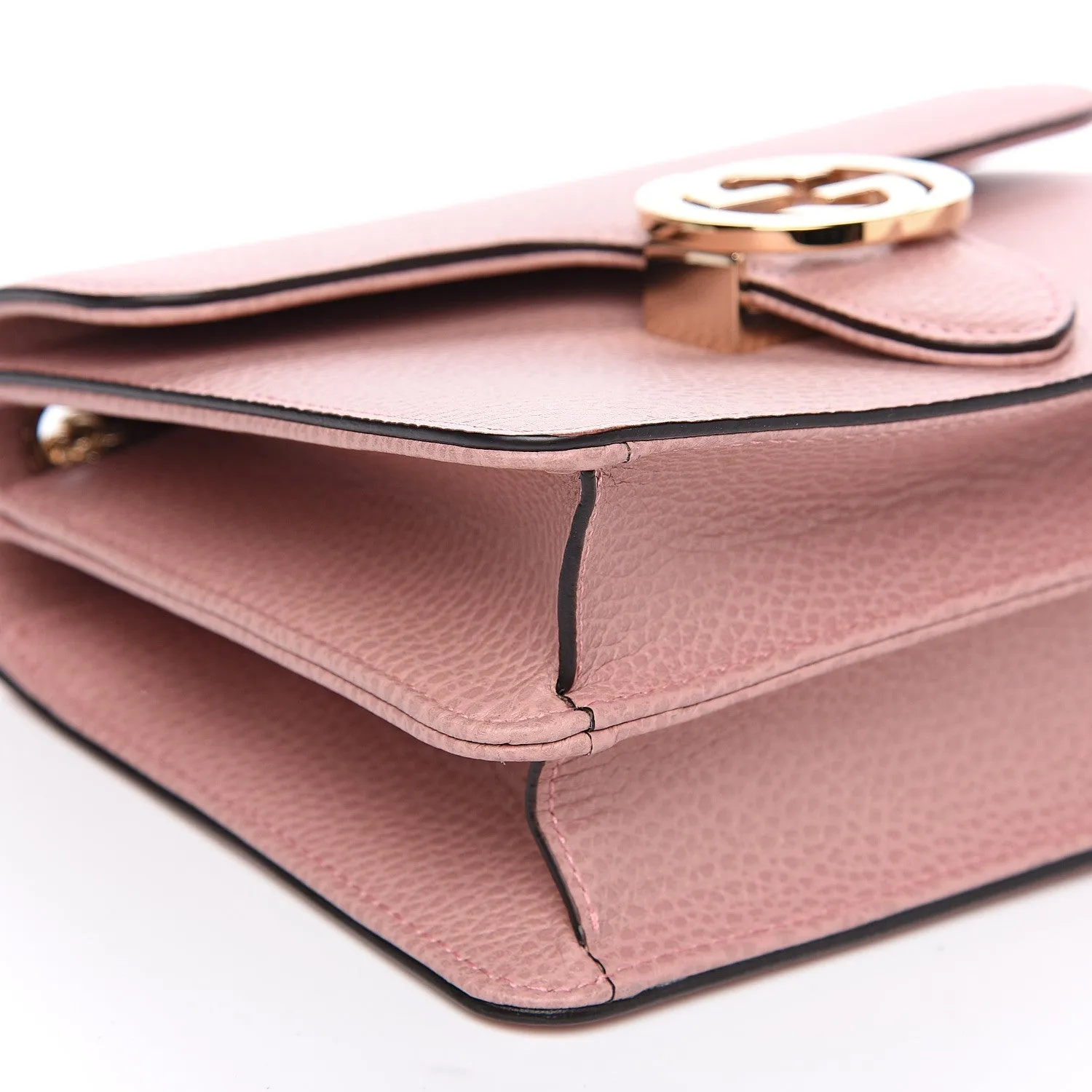 Gucci Interlocking GG Crossbody Bag in Soft Pink